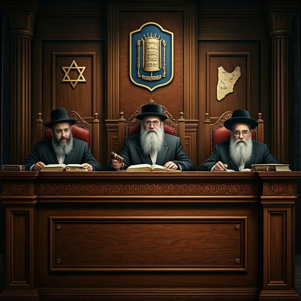 המשך הדיונים - בבית הדין החרדי היוקרתי