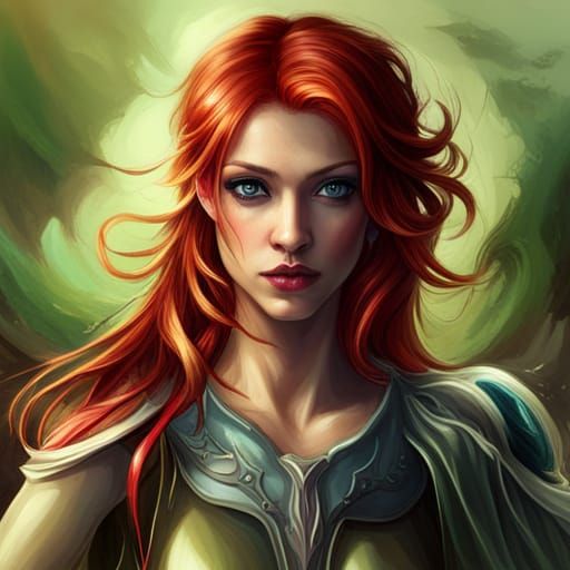 The Elf Girl - AI Generated Artwork - NightCafe Creator