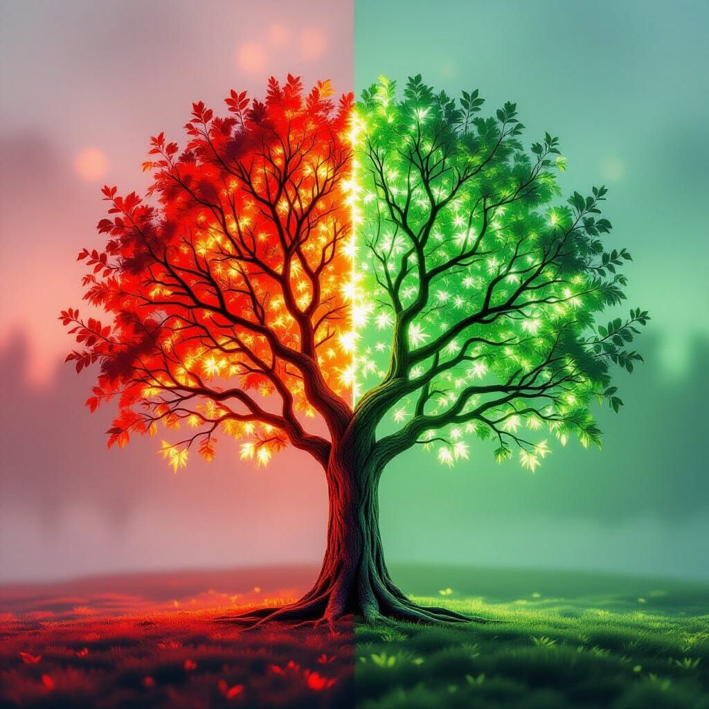 The Neon Seasons  by @TheSilent0ne