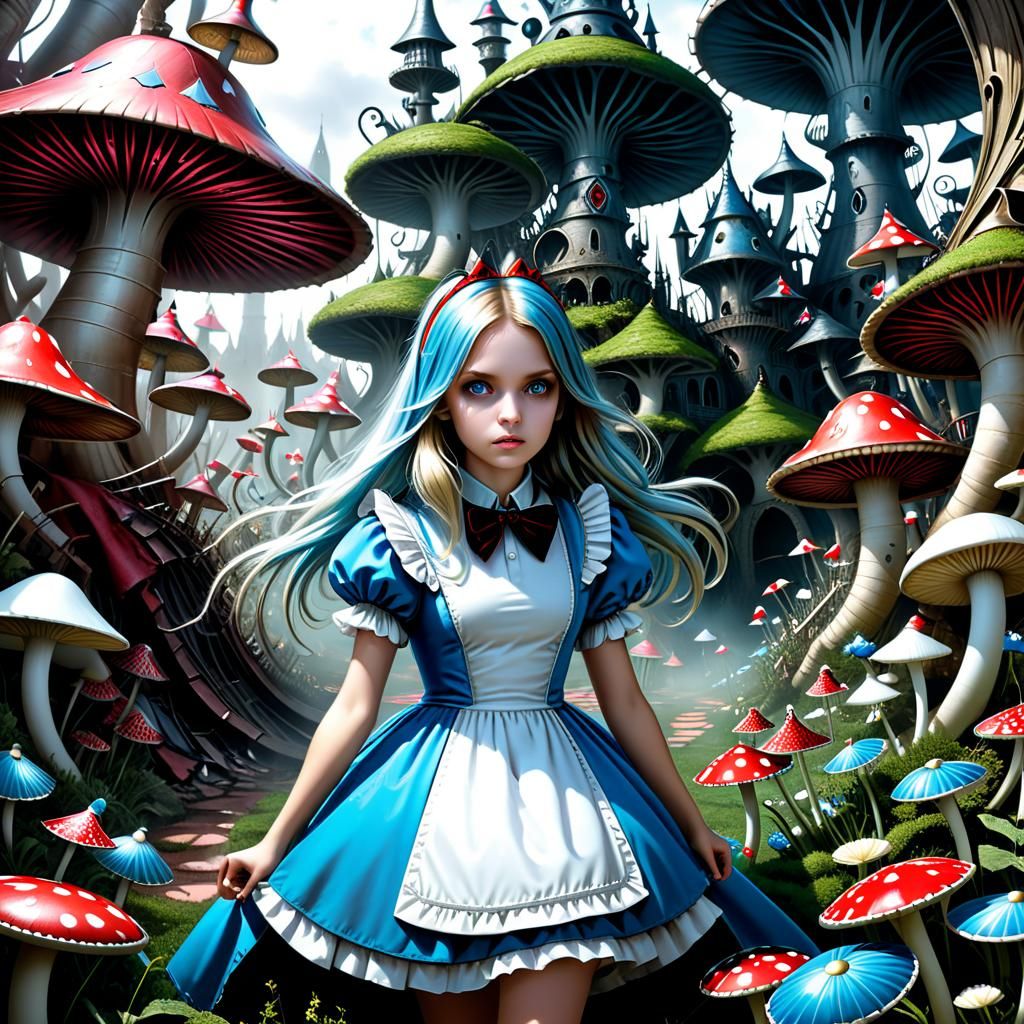 Alice - AI Generated Artwork - NightCafe Creator