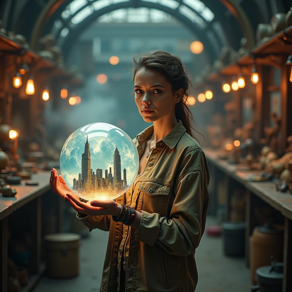 Willing the future into existence  by @ArtByAj