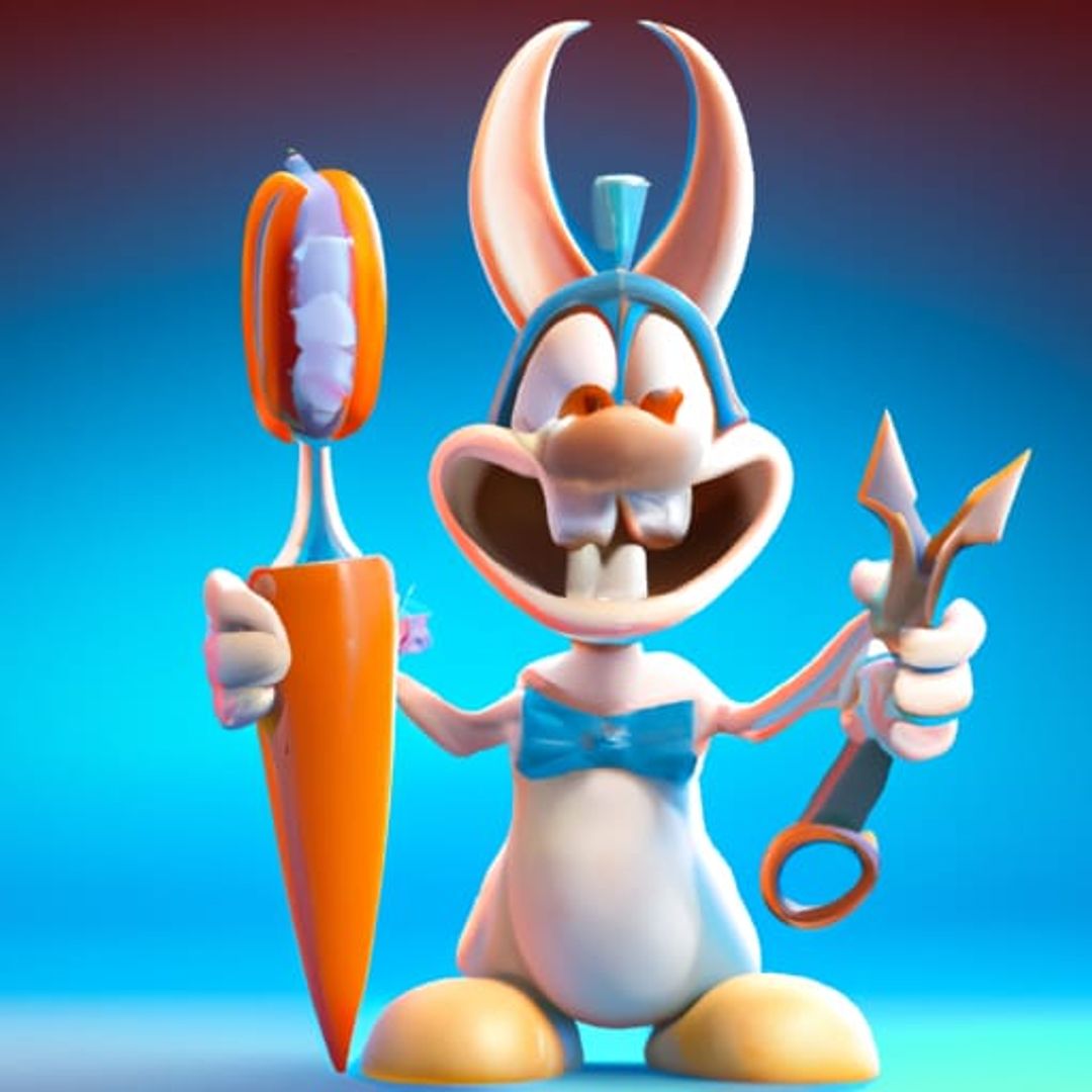 Dentist rabbit AI Generated Artwork NightCafe Creator