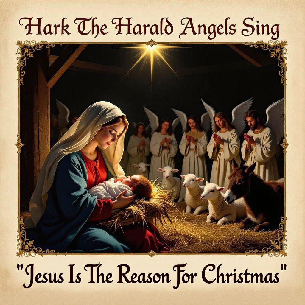 Jesus Is The Reason For Christmas   by @Hummingbee