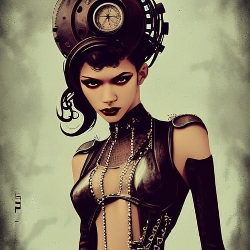 Steampunk vixen