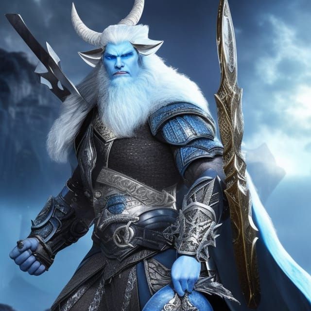 Frost Giant AI Generated Artwork NightCafe Creator   EX1YeDQ7AQ3MWRedWTcf  2  36tqo 