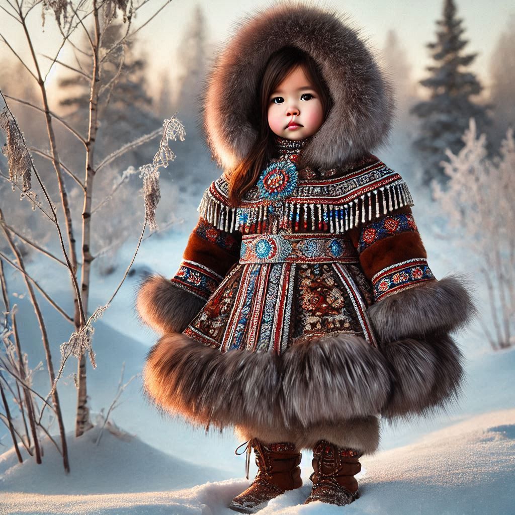 Yakut child outfit