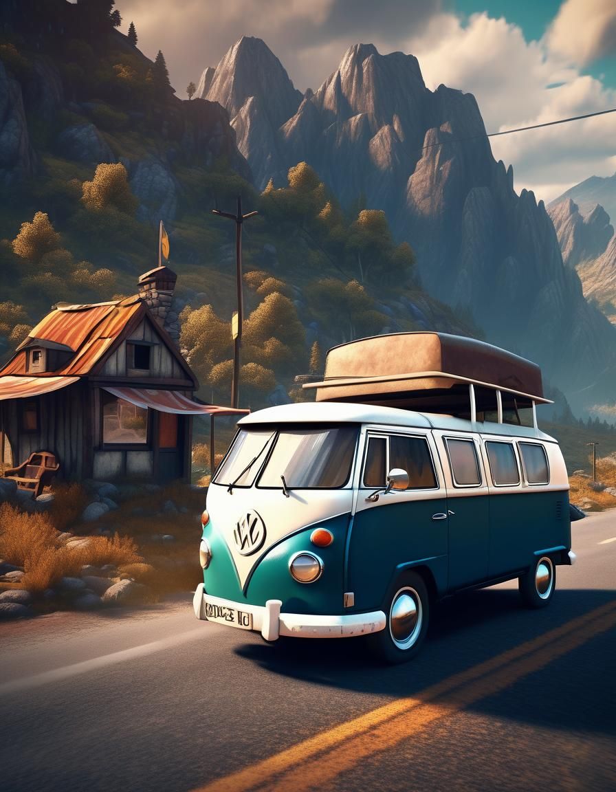 VW Van Road Trip O2