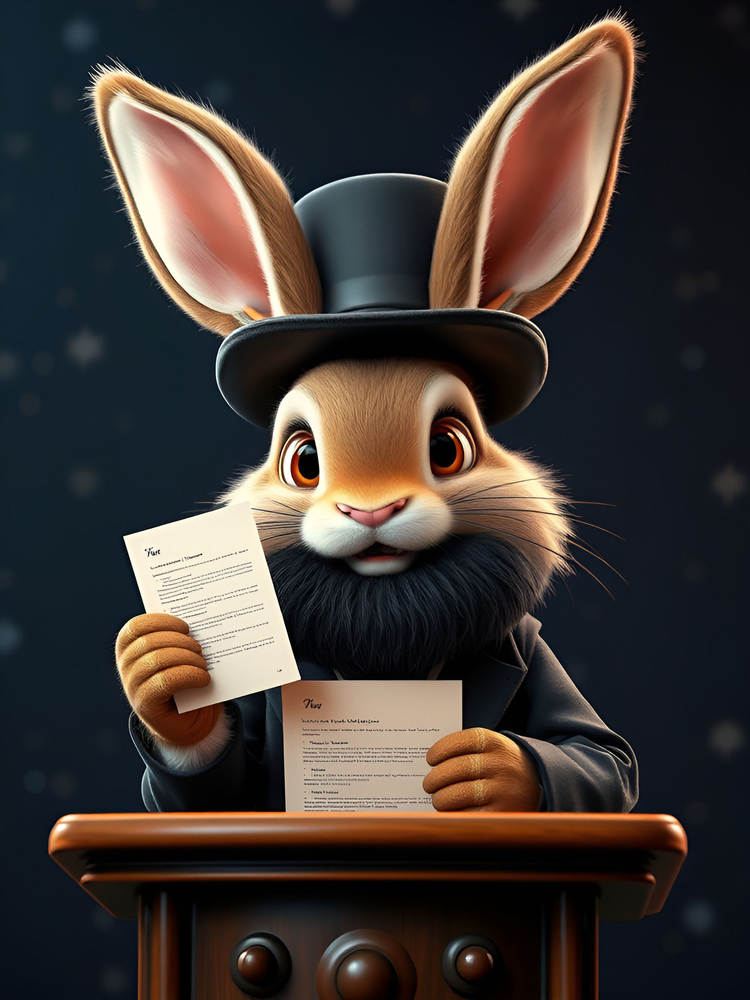 Four Score and Seven Bun Buns Ago...  by @Apok