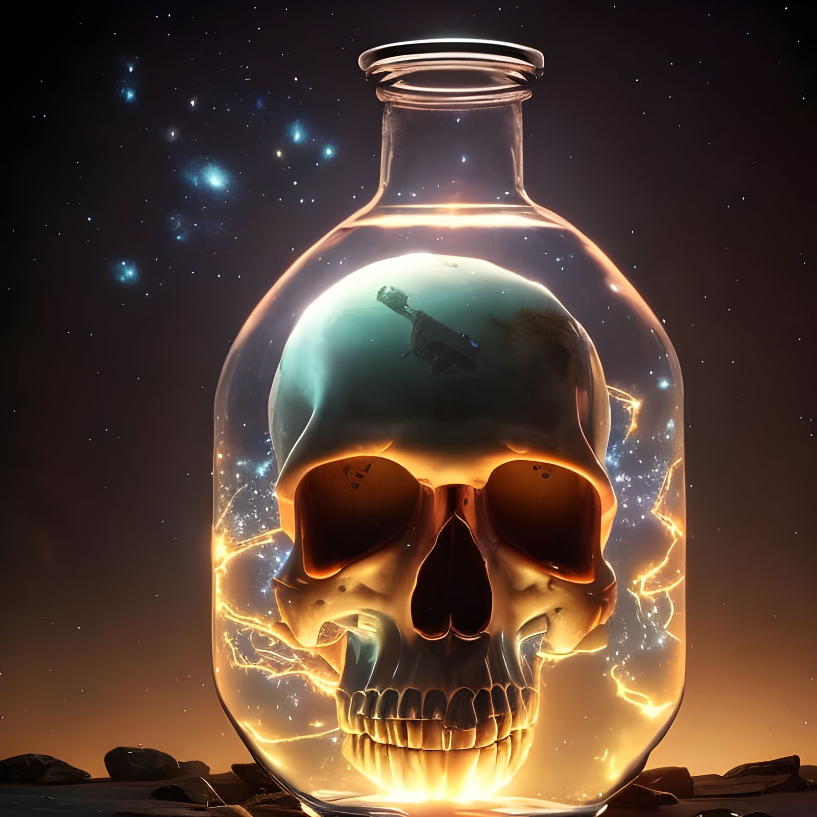 Curse in a bottle  by @SirHeckerich
