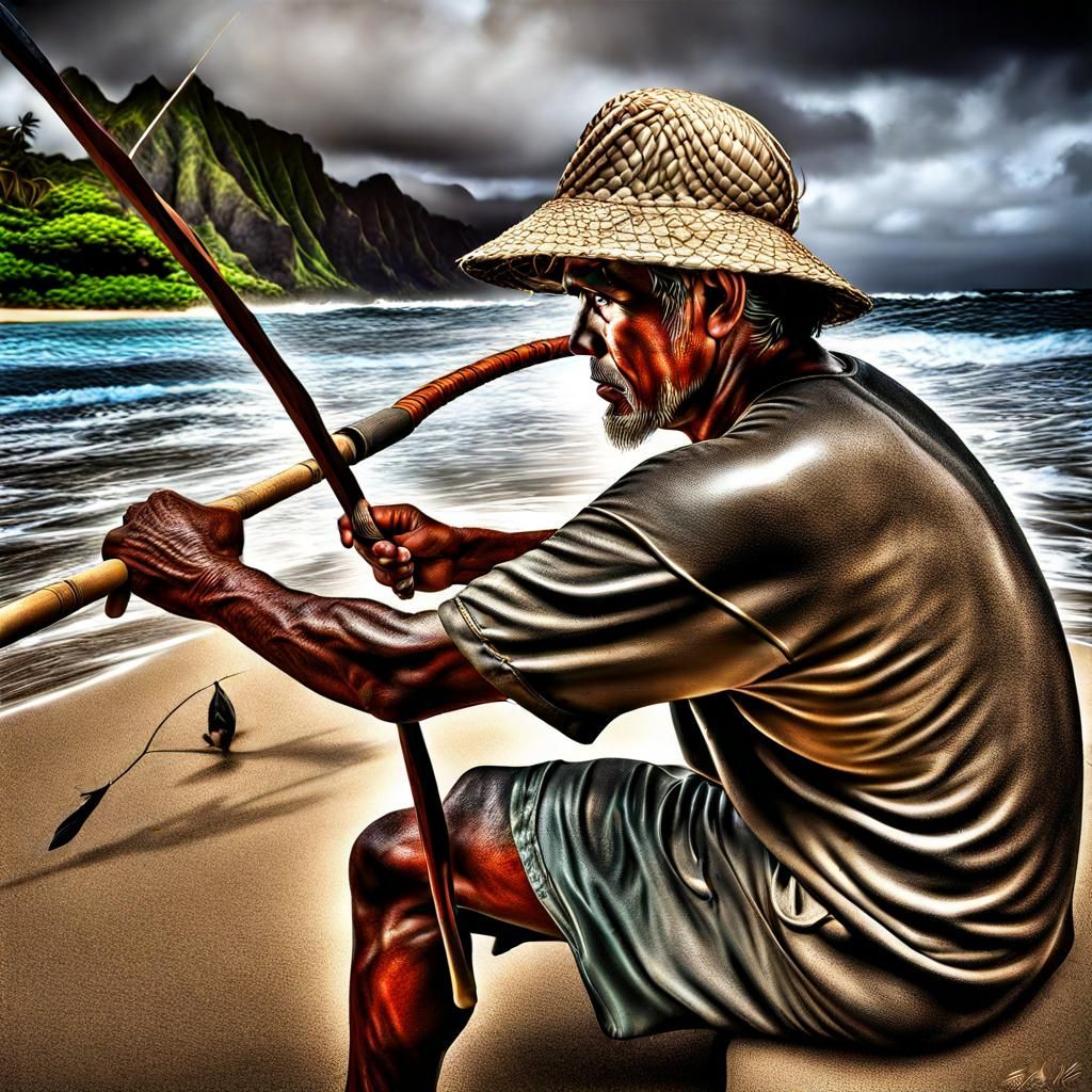 Hawaiian Fisherman