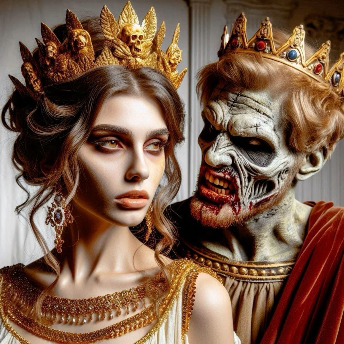 before I was a zombie, I was the king!