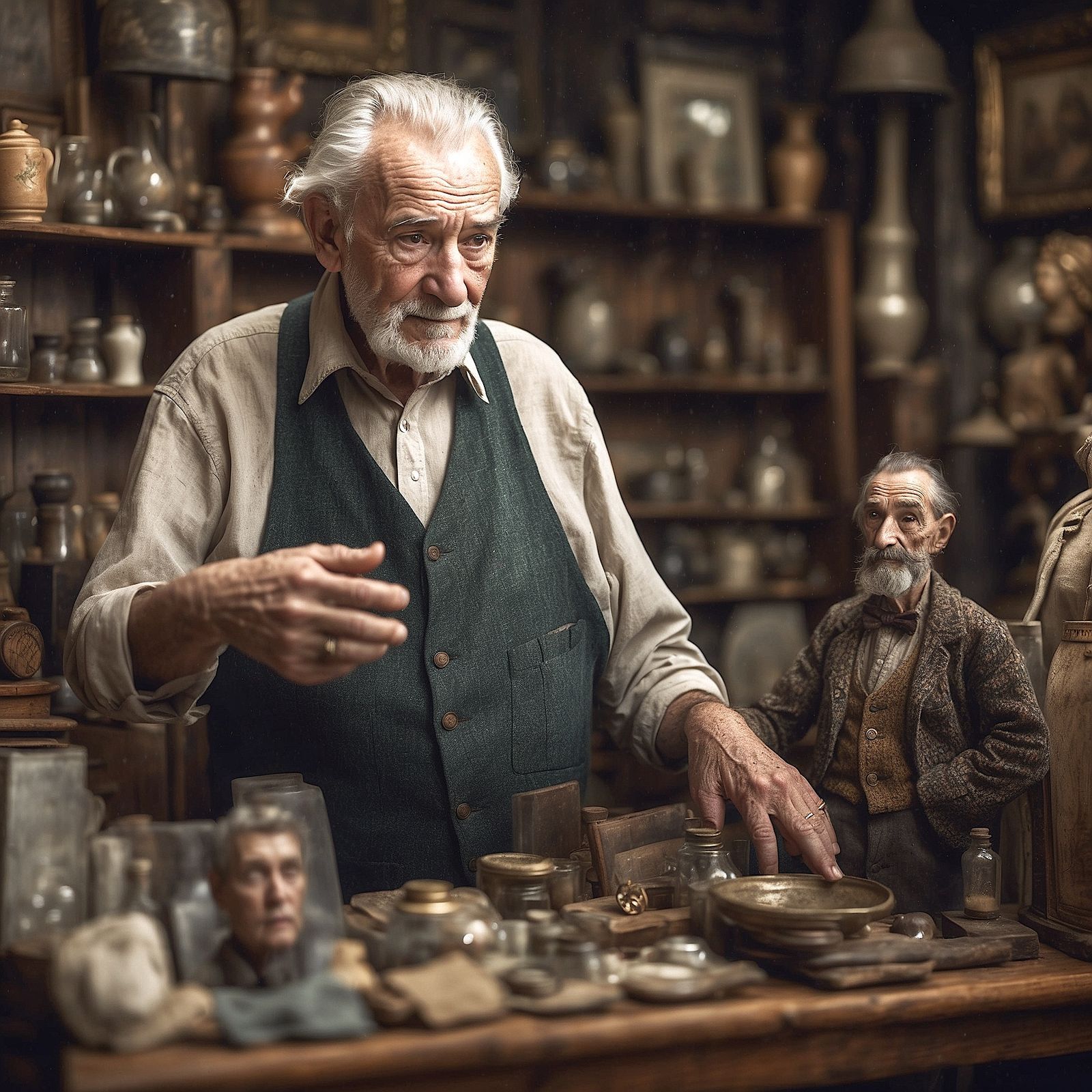 43 – The old man remained thoughtful for a moment, then, as if in a dream, he told Diana about a distinguished Chinese l...