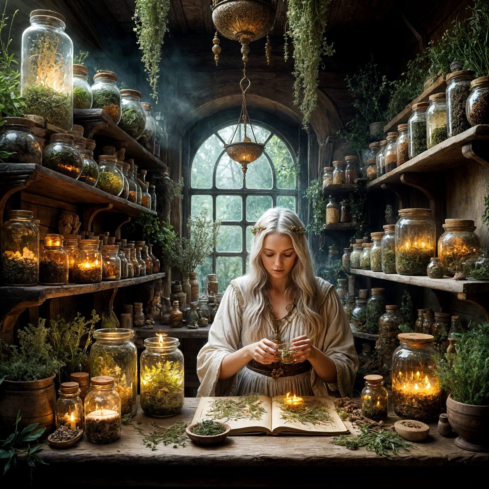 Nature's Witchy Wisdom    by @Eiluff Yu