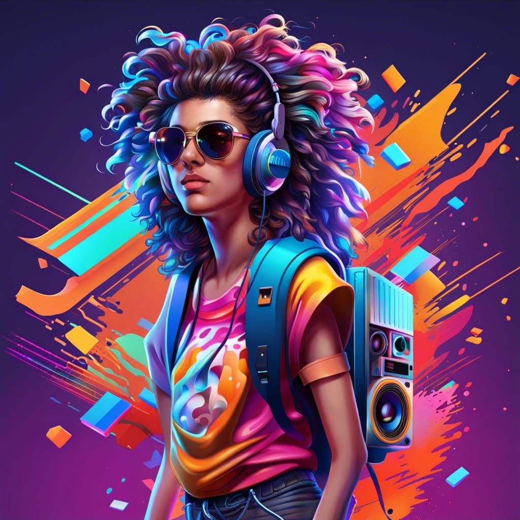 80's Girl  by @YYZ-5050