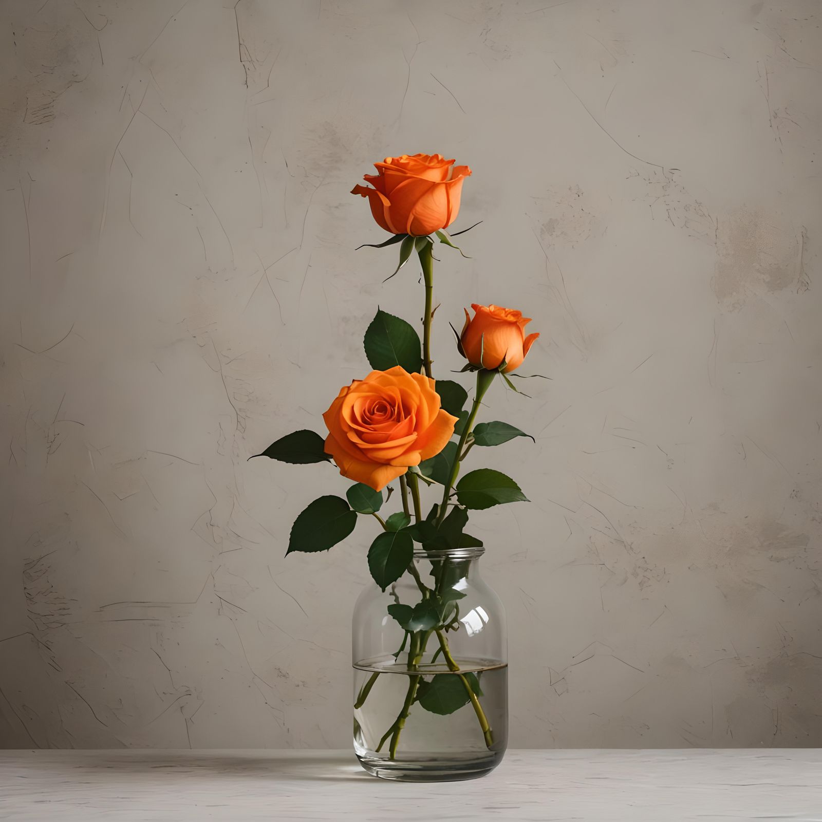 Orange Roses