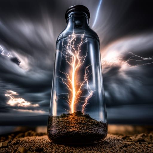 Lightning In A Bottle  by @LordCanis