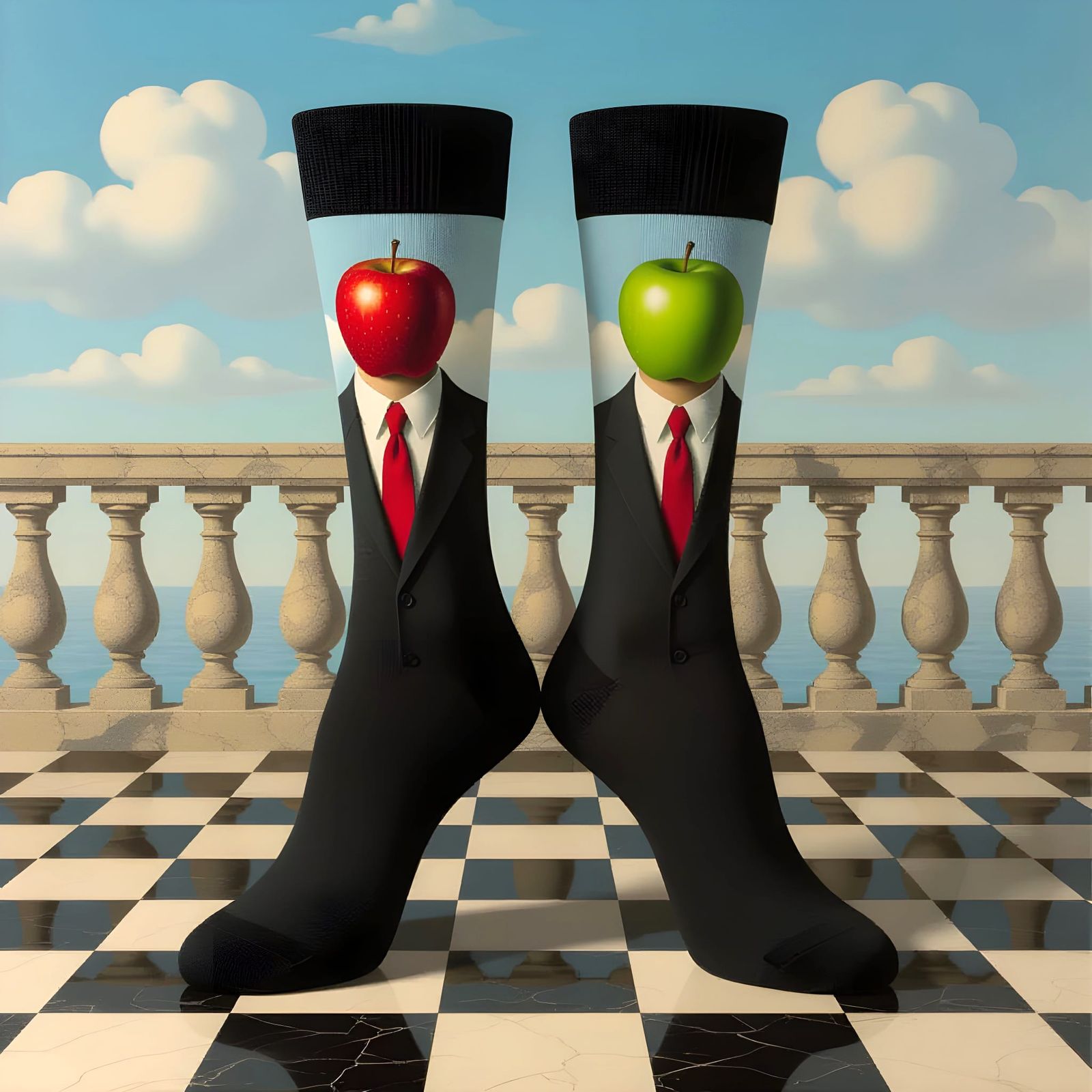 The Sock of Man  by @Floe Joe 