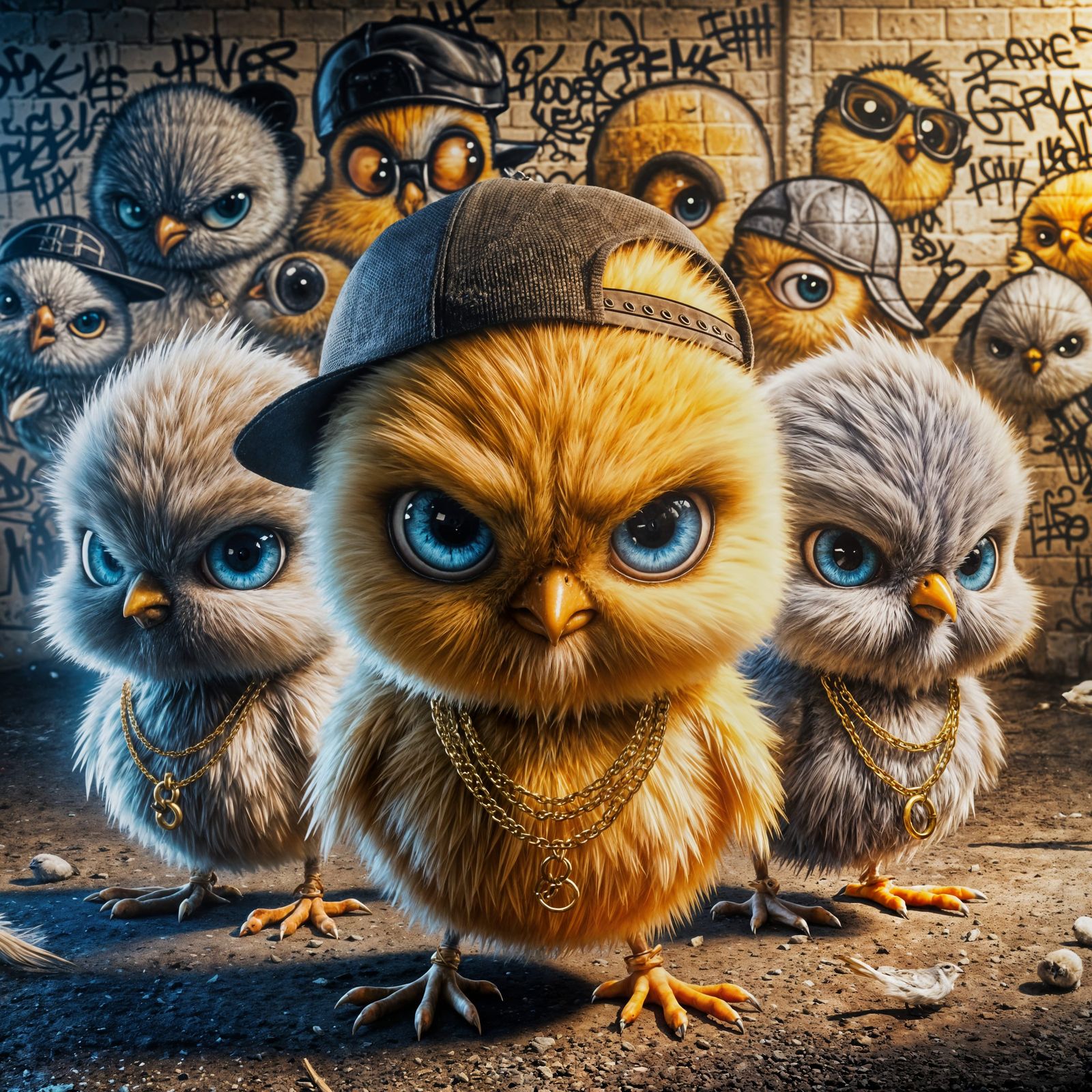 Bad News Birds (3)  by @SunCat