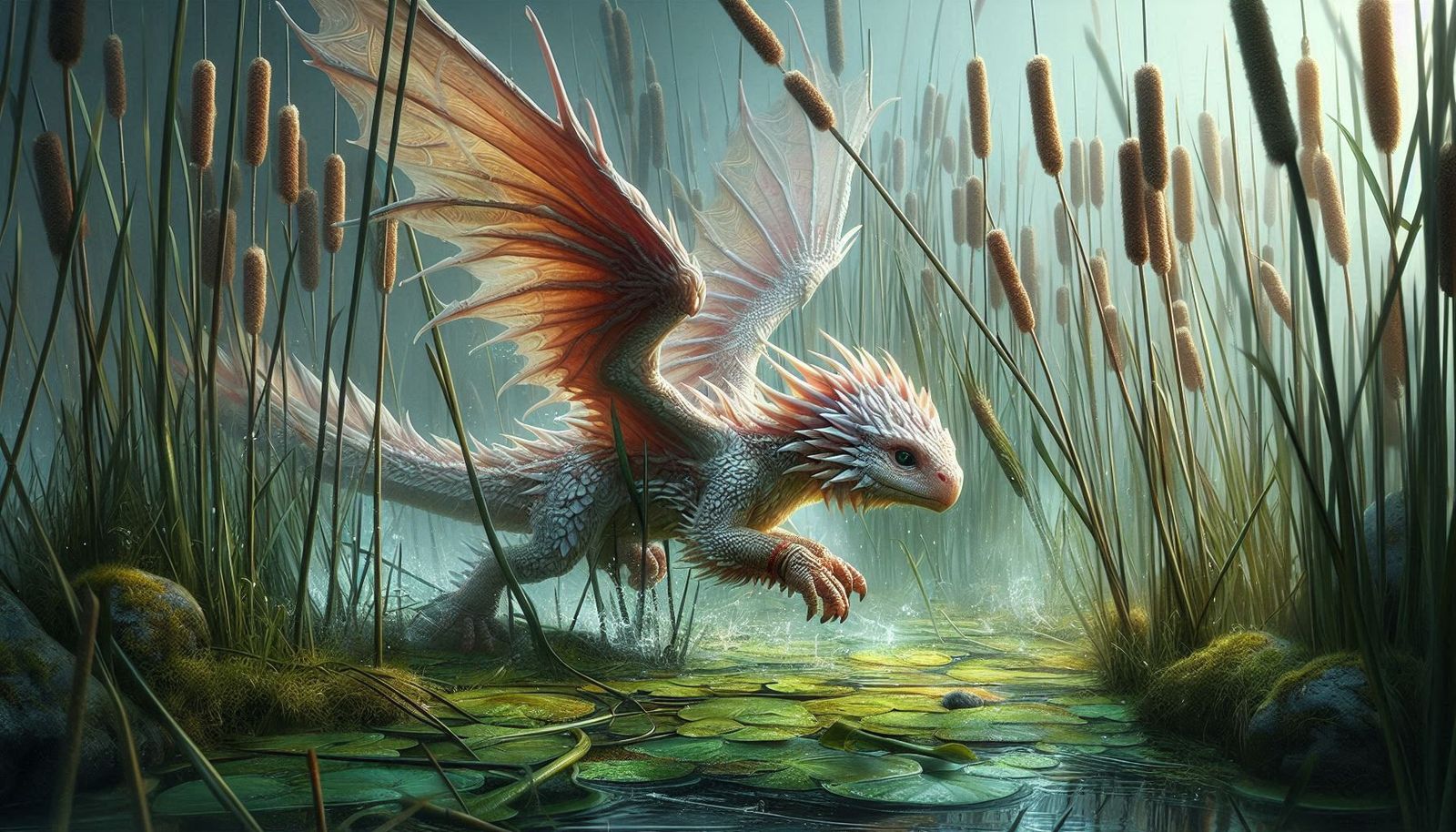 White Swamp Dragon