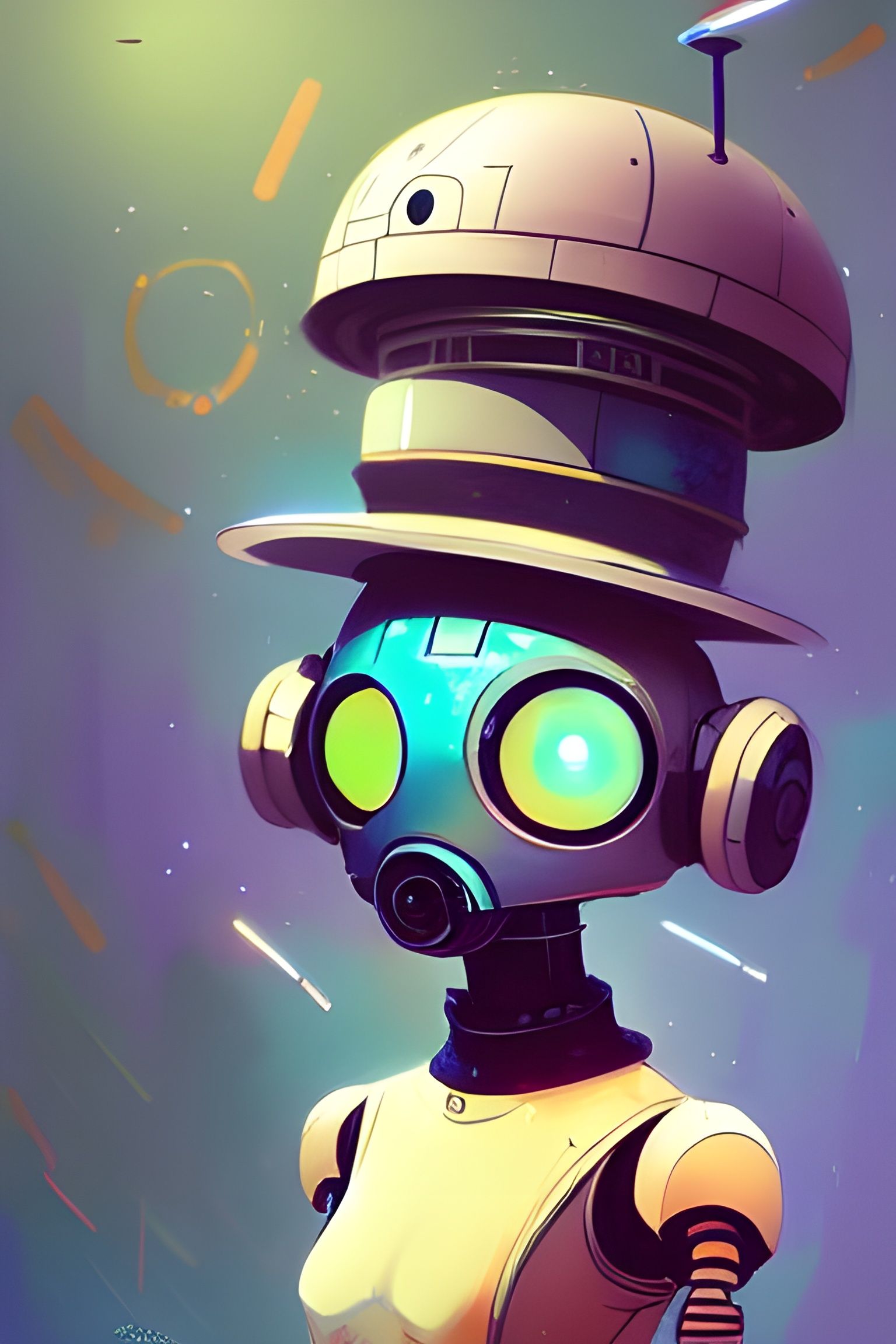 Ms Robot AI Generated Artwork NightCafe Creator