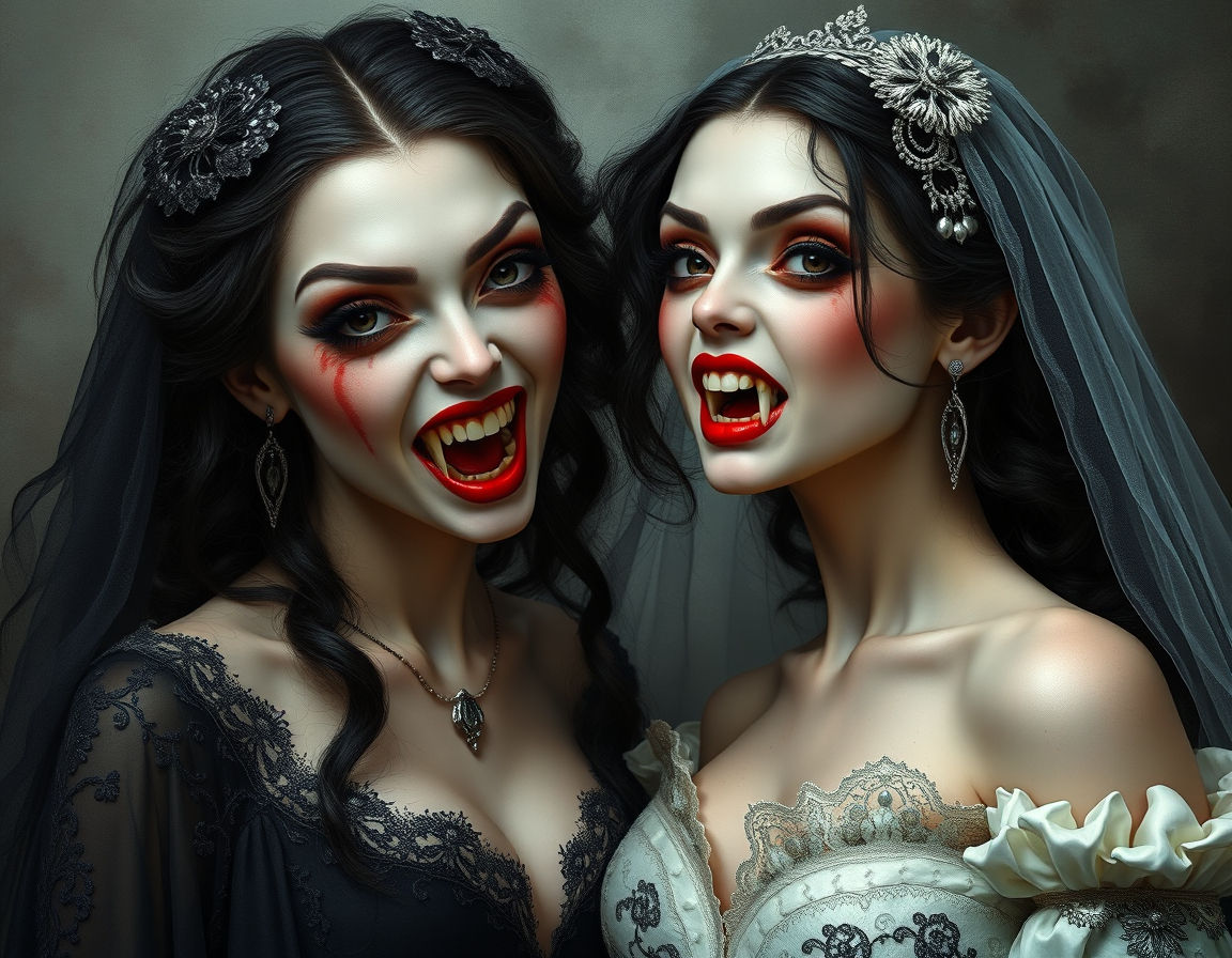 Experiments In Flux - Vampire Brides With Fangs!