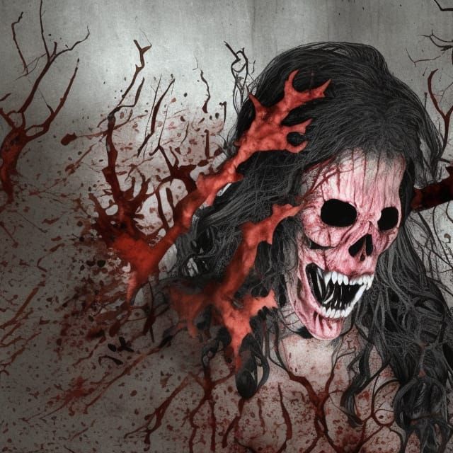 horror  face