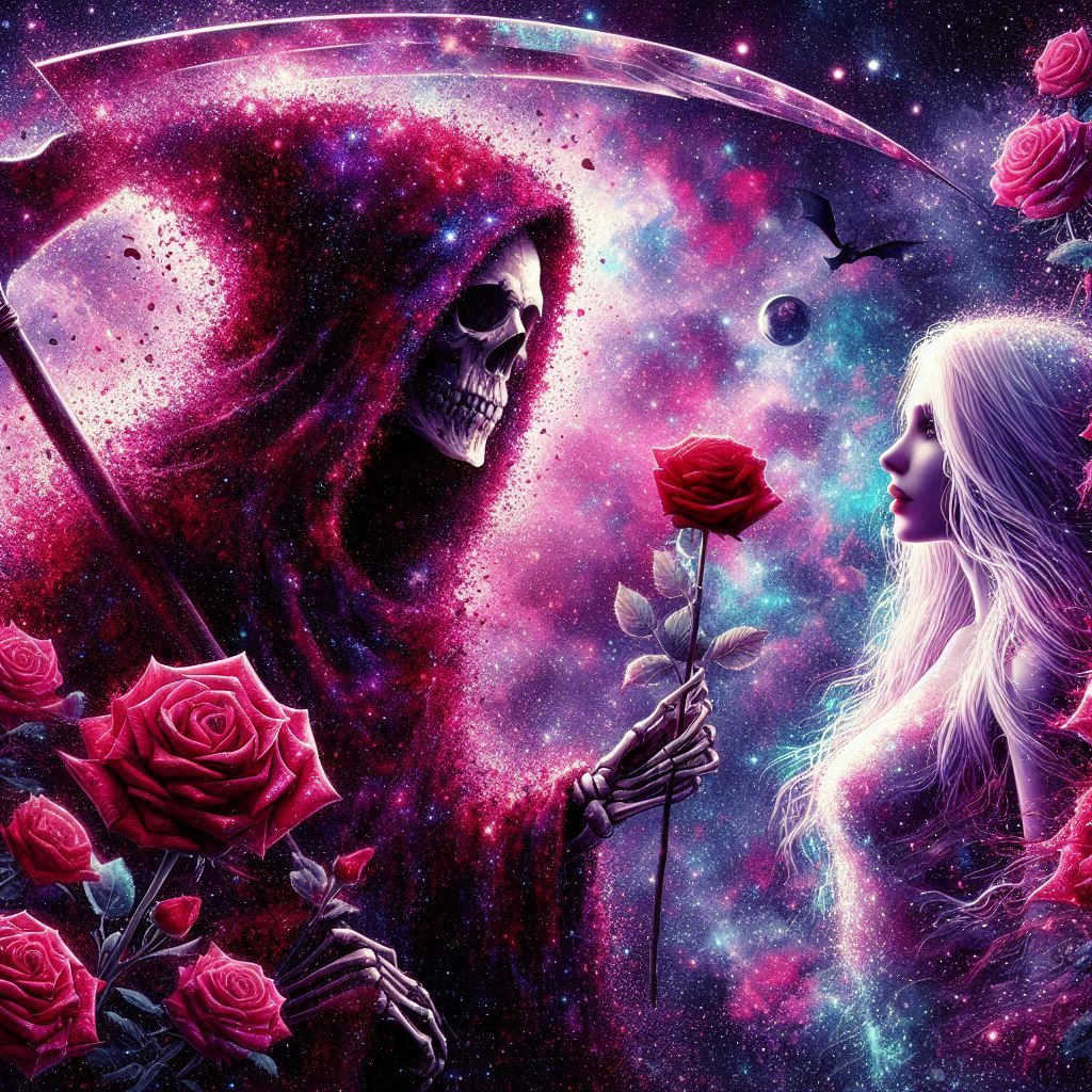 Stardust Grim reaper with his beautiful soul