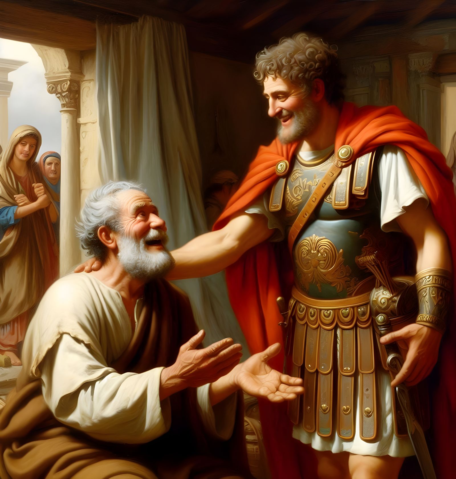 A Centurion's Faith - Matthew 8:5-13 and Luke 7:1-10
