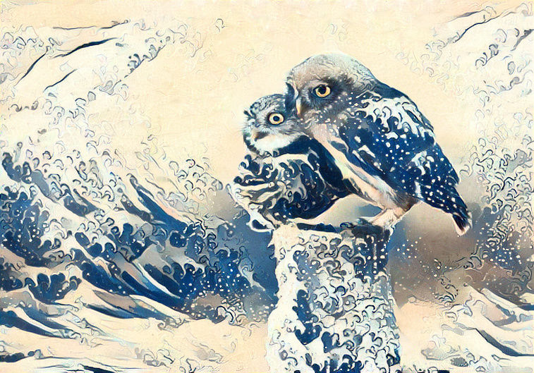 Couple Owls #09