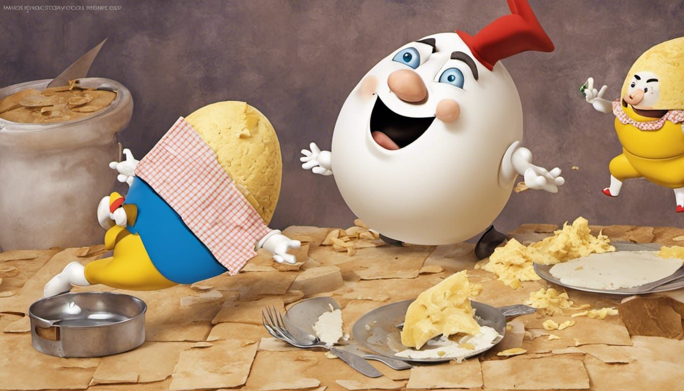 humpty dumpty omelette du fromage