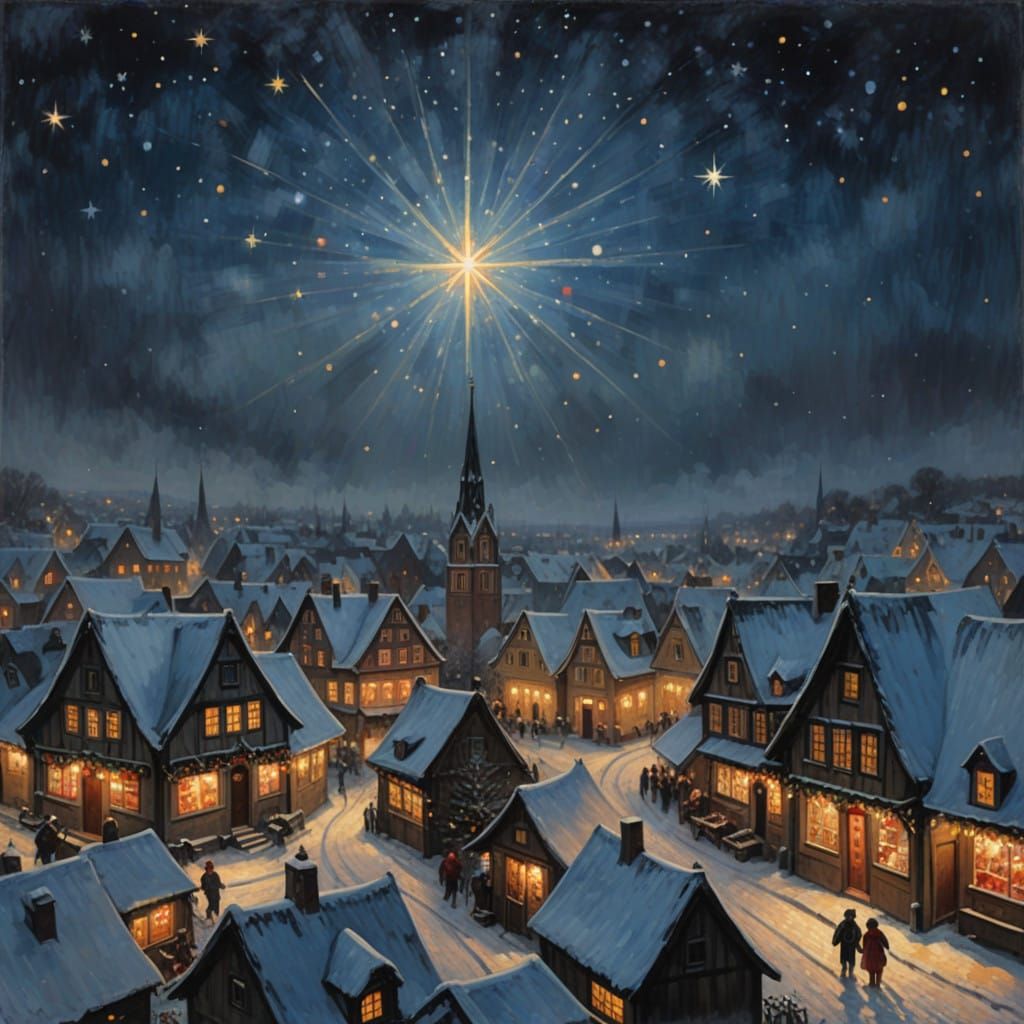 Christmas Eve  by @Corn Clay