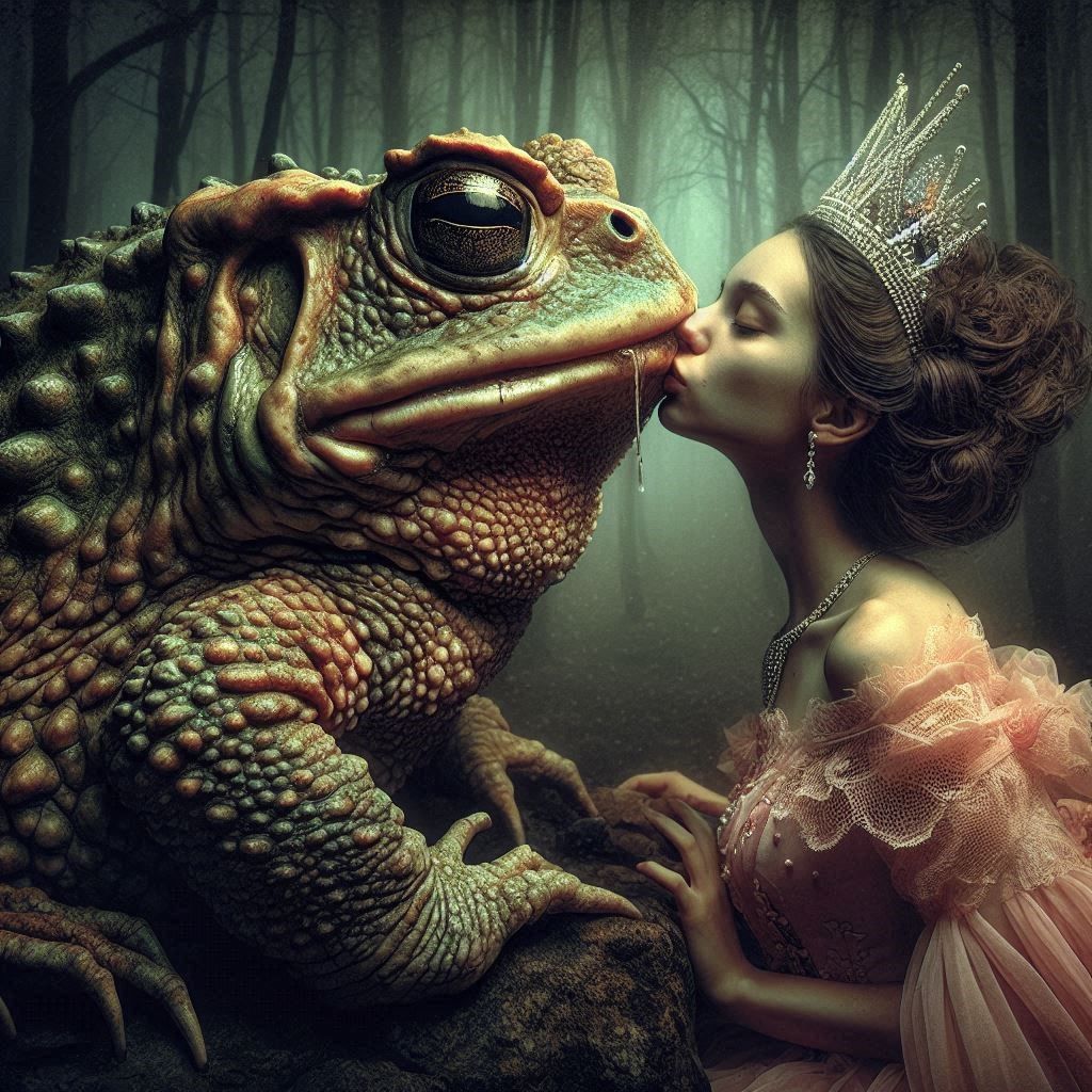 The magical kiss