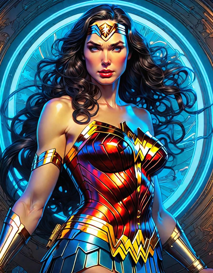 Wonder Woman - AI Generated Artwork - NightCafe Creator