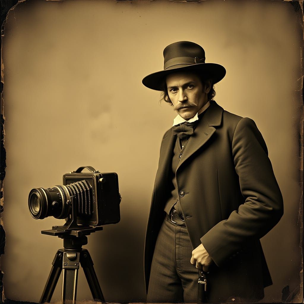 Vintage photographer