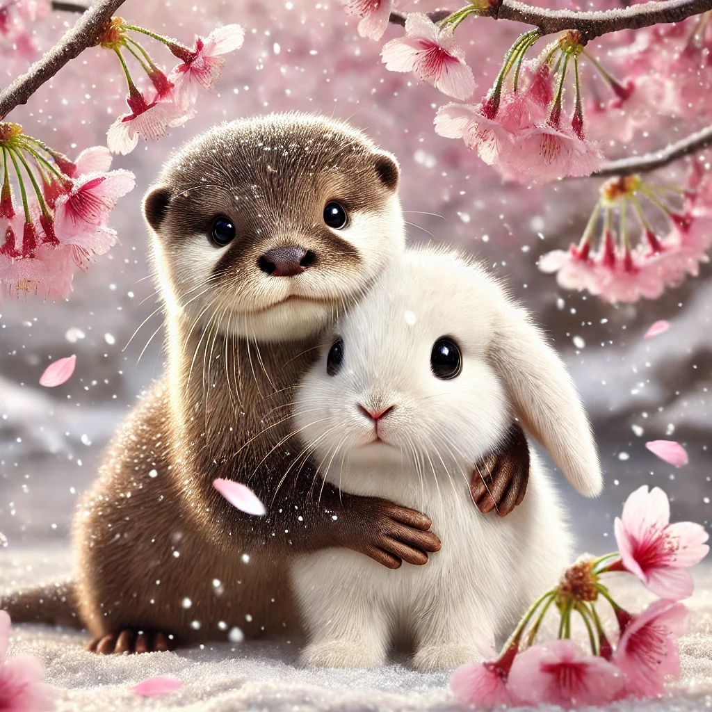 I'm here for you   🦦🐇  my friend Autumn @AutumnBreeze bunn...
