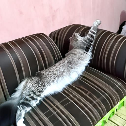 Really long cat