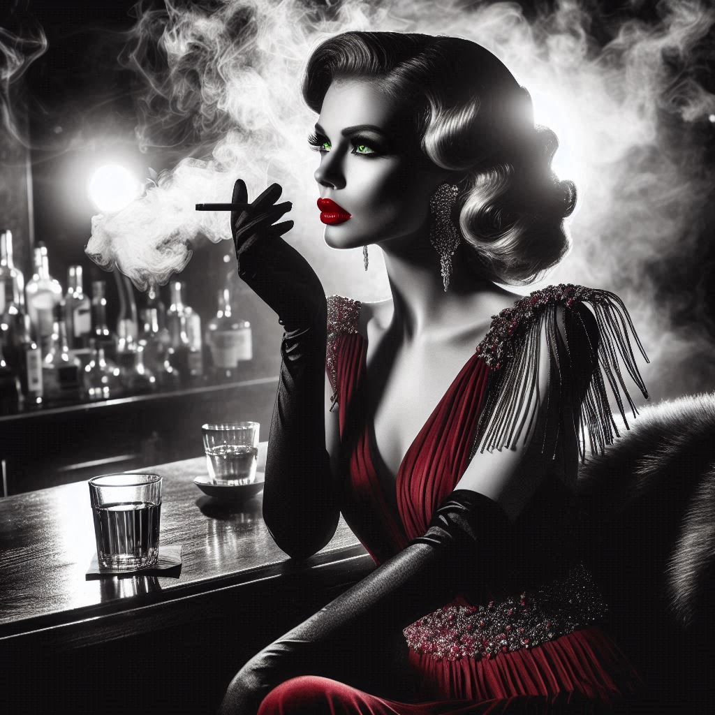 It always starts with a beautiful dame...