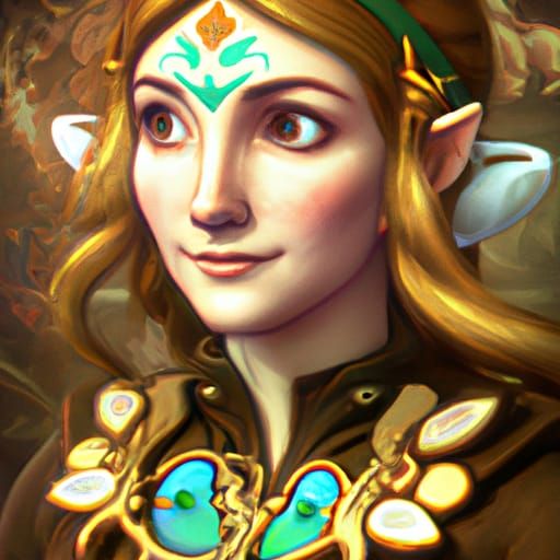 Princess Zelda - AI Generated Artwork - NightCafe Creator