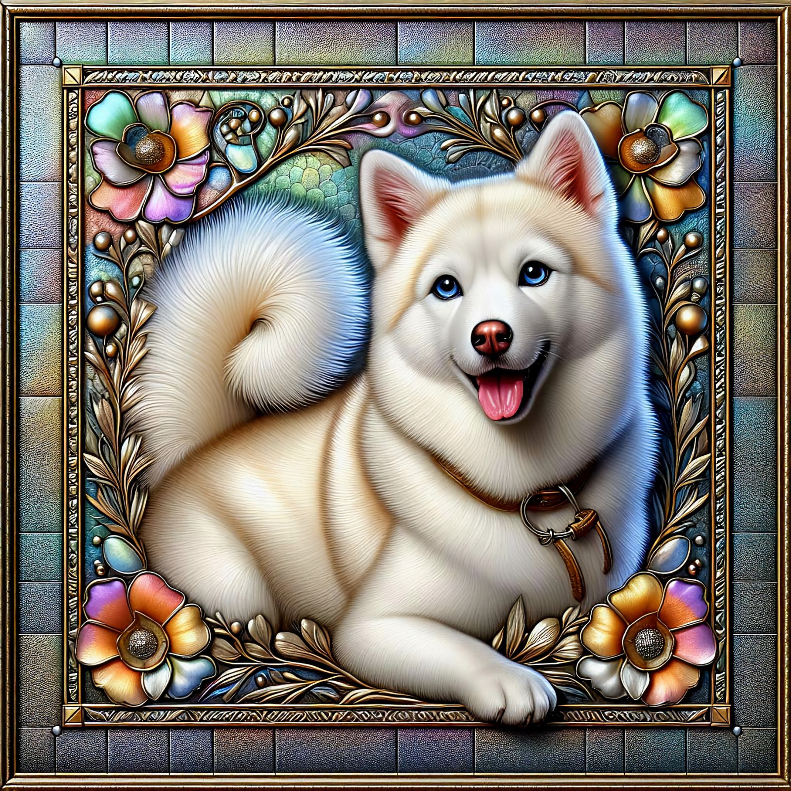 My sweet "SOBA" Siberian husky mix