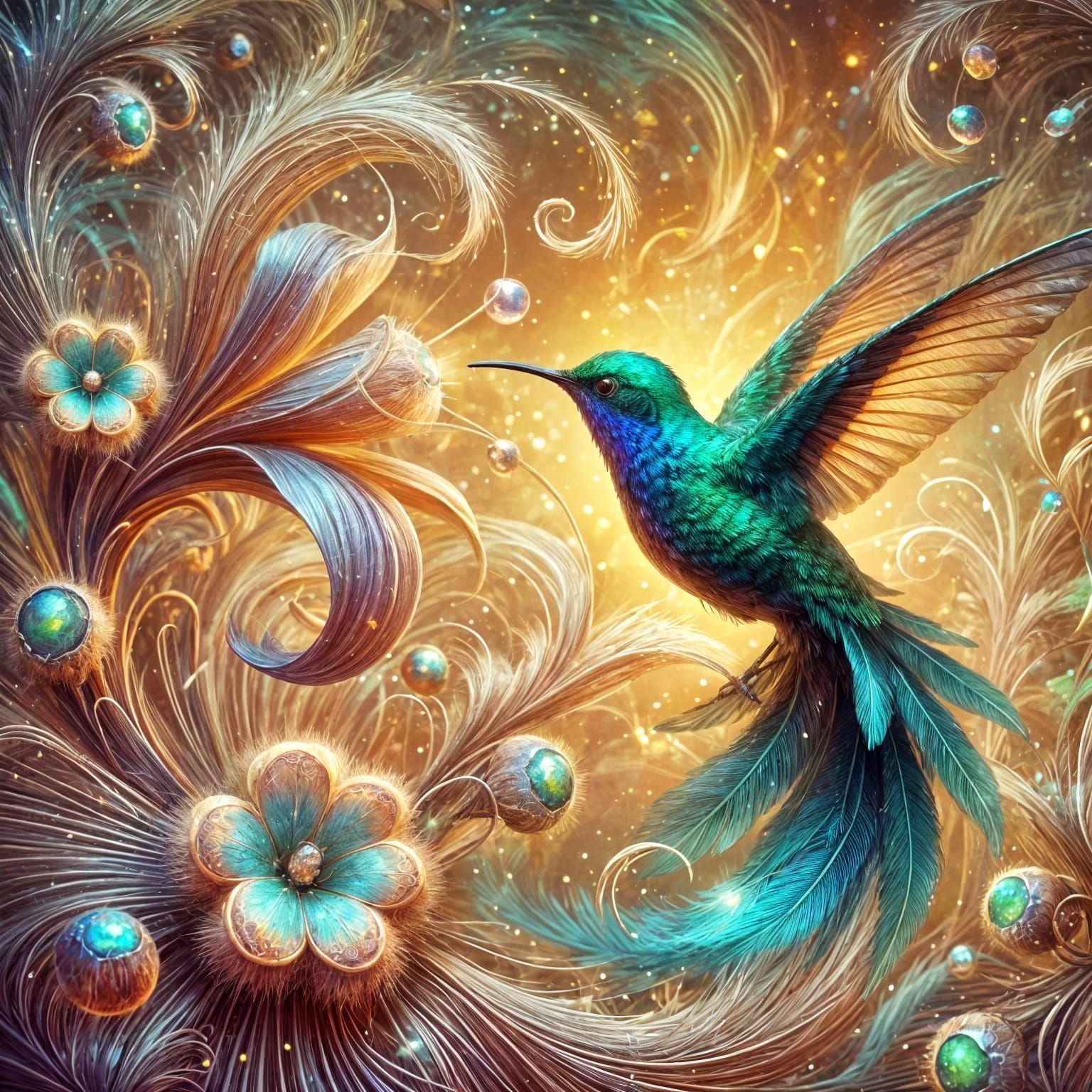 Hypnotic Hummingbird