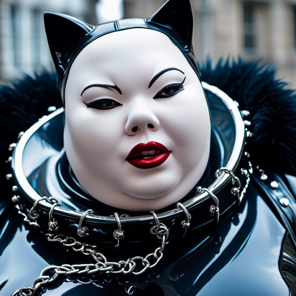  a very strict prison guard in a horrible dystopian futuristic prison she...