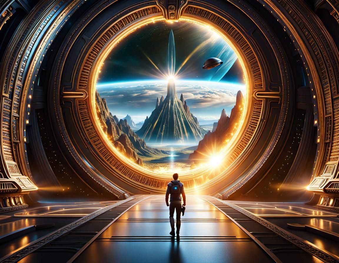 Scenes within scenes: Through the portal  by @That cinema teacher