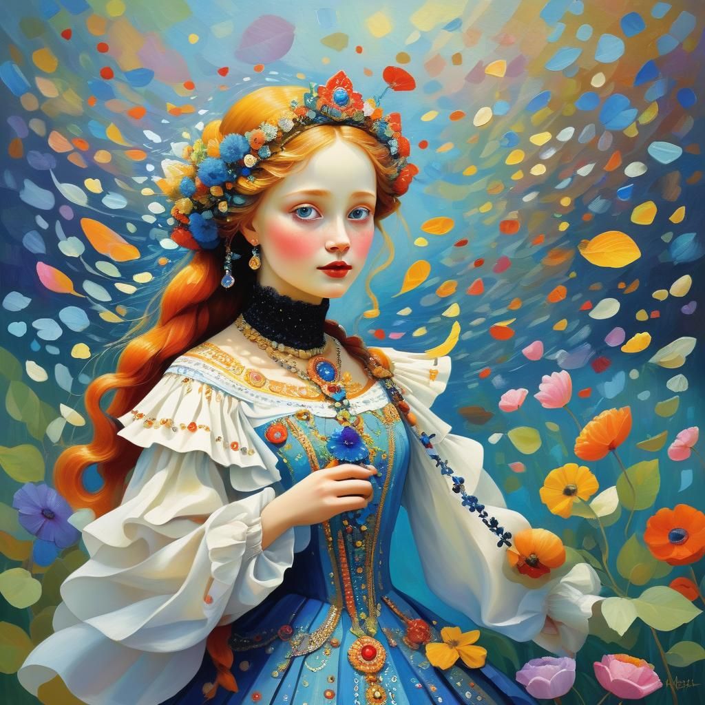 In the style of Victor Nizovtsev..... - AI Generated Artwork ...