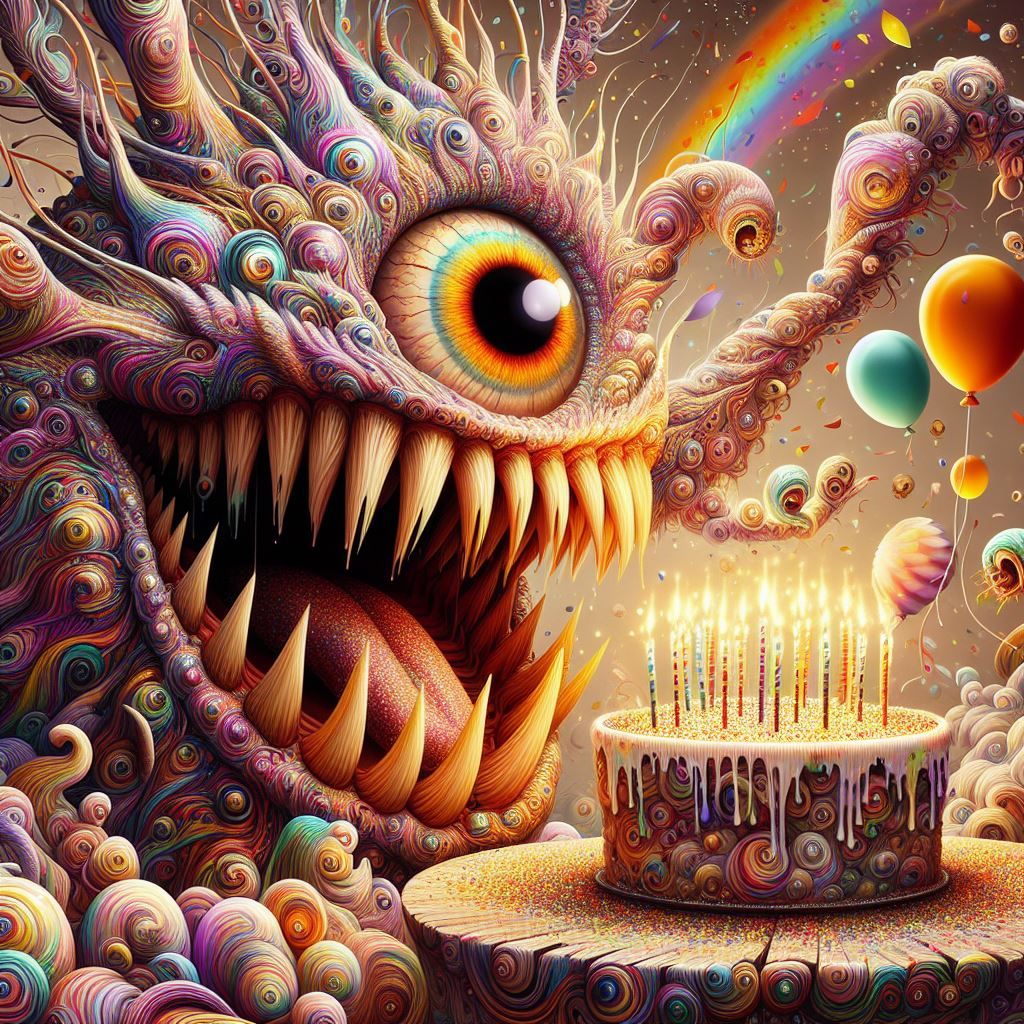 Hardy Party Birthday Monster!!!!