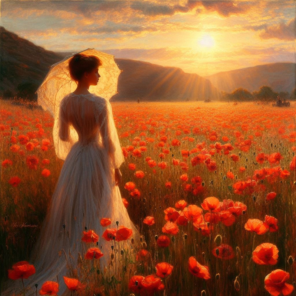 Field of poppies