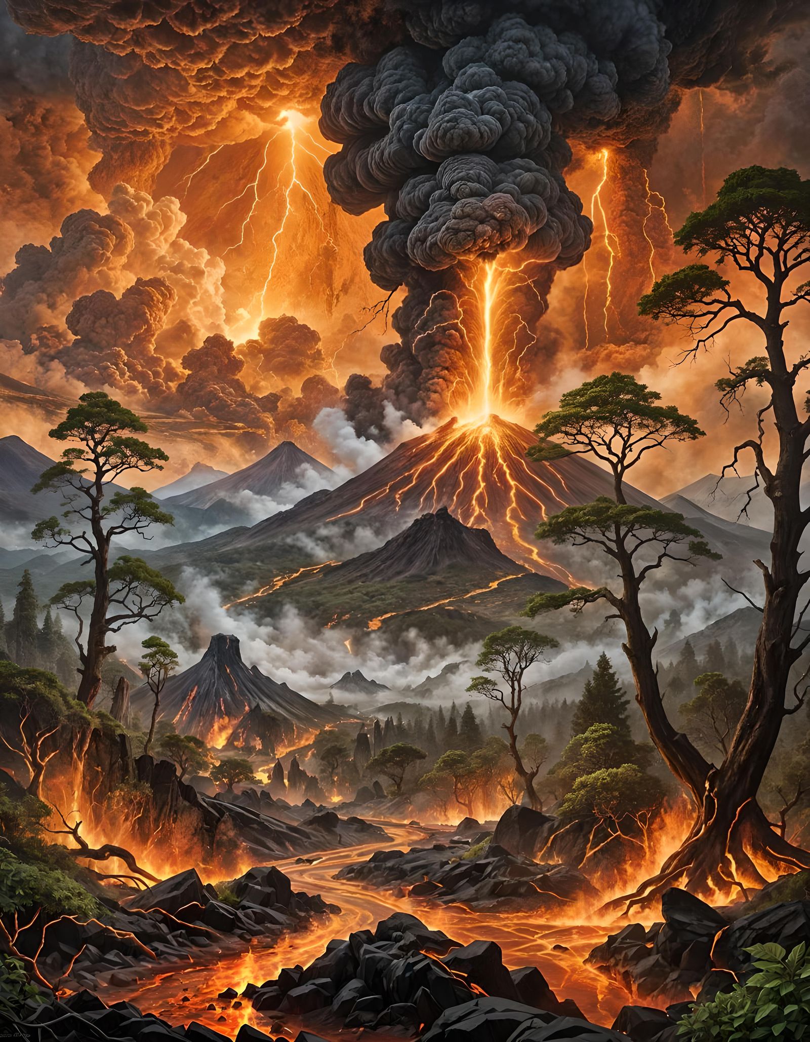 epic volcano view  by @dma