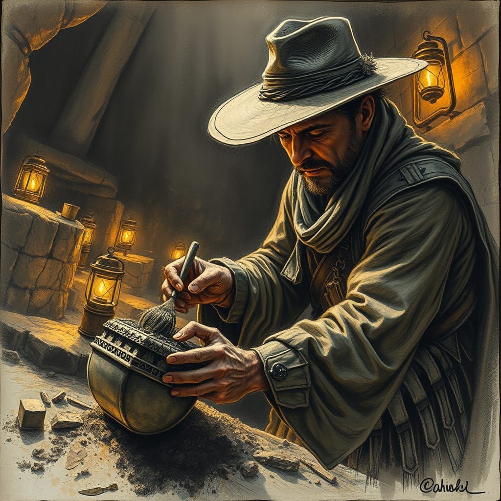 Archeologist  by @Hiro