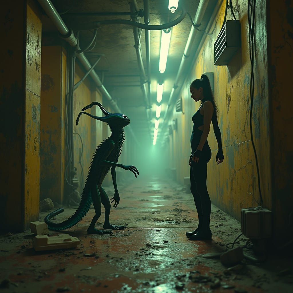 Aliens corridor
