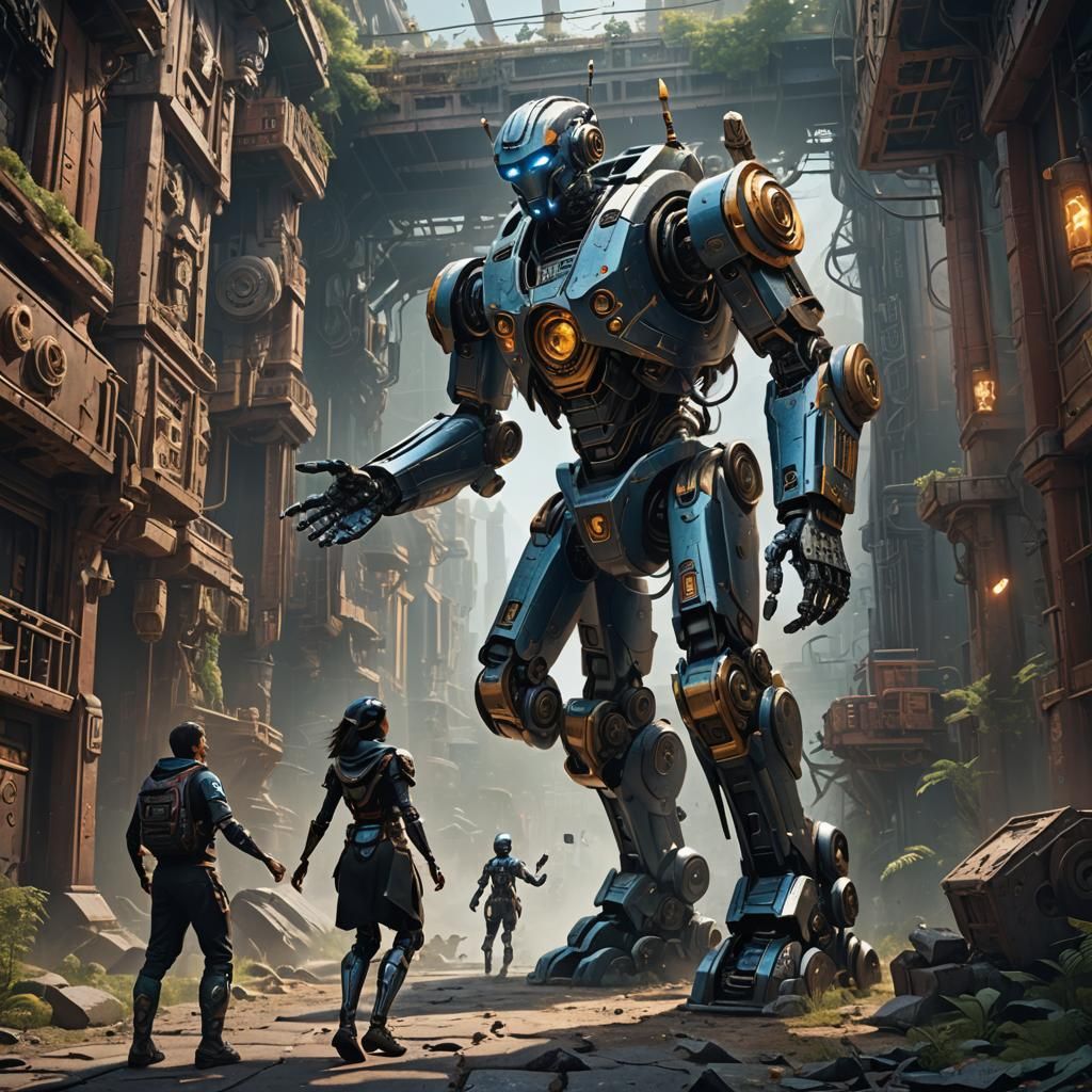 Epic high-fives between a robot and a human
