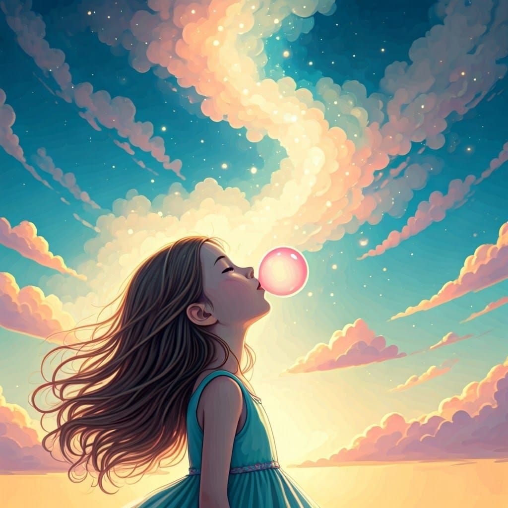 Bubblegum  by @Foul Rabbit